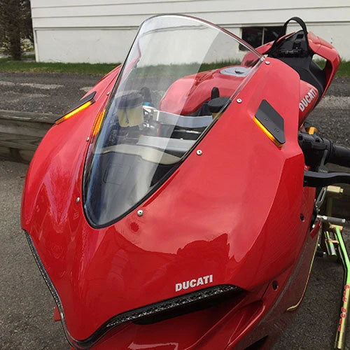 Ducati 1299 Panigale Mirror Block Off Turn Signals (2015-2019)