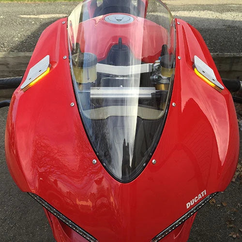 Ducati 1299 Panigale Mirror Block Off Turn Signals (2015-2019)