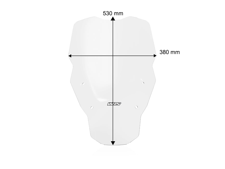 BMW R 1300 GS 2023-2024 WINDSCREEN CAPONORD NO RADAR