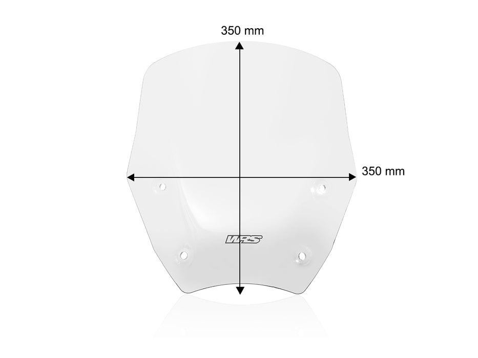 BMW R 1300 GS 2023-2024 WINDSCREEN STANDARD WITH RADAR