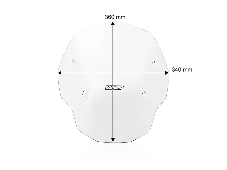 BMW R 1300 GS 2023-2024 WINDSCREEN ENDURO NO RADAR