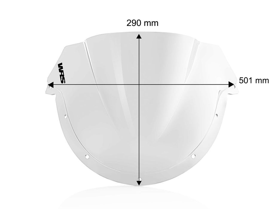 MITO EV DOUBLE BUBBLE WINDSCREEN