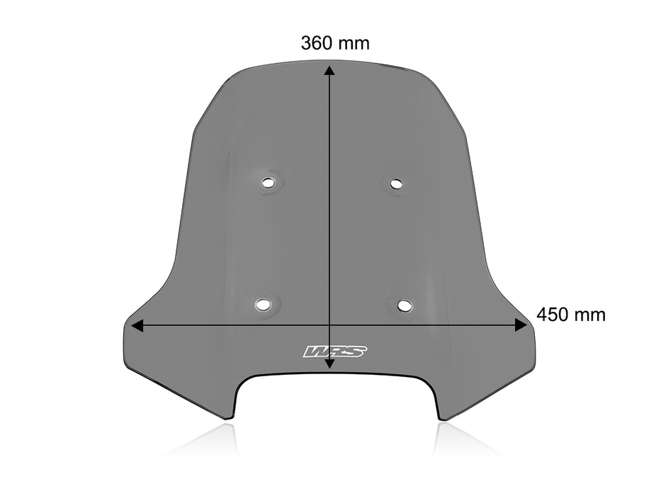 CF MOTO 450 MT 2024 WINDSCREEN TOURING