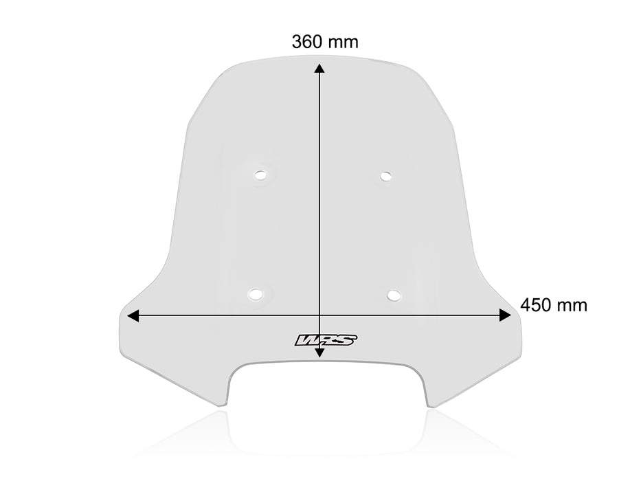 CF MOTO 450 MT 2024 WINDSCREEN TOURING