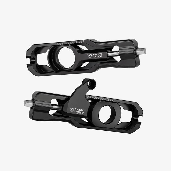 Yamaha YZF R6 (17+) Chain Adjuster with caliper support - BLACK