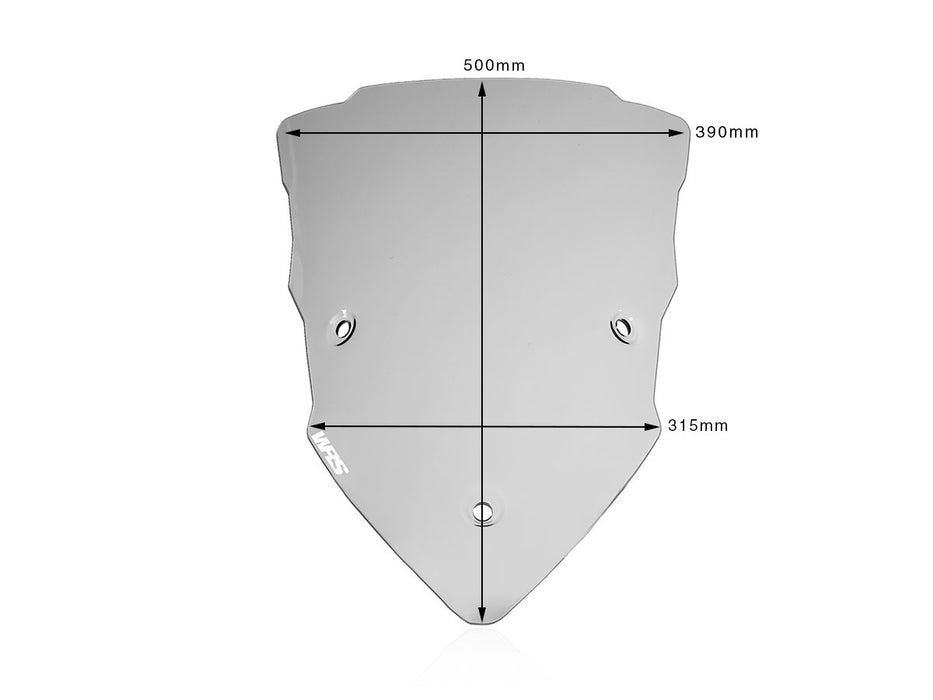 DUCATI MULTISTRADA 1200/1260/950/ENDURO 2015-2021 TOURING WINDSCREEN