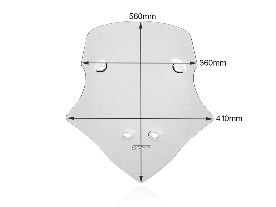 DUCATI MULTISTRADA V4 / S / S SPORT / PIKES PEAK 2020-2024 CAPONORD WINDSCREEN