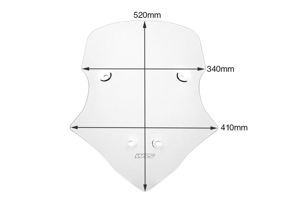 DUCATI MULTISTRADA V4 / S / S SPORT / PIKES PEAK 2020-2024 TOURING WINDSCREEN