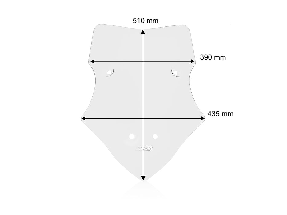 DUCATI MULTISTRADA V4 / S / SPORT / RALLY 2020-2024 STANDARD PLUS WINDSCREEN