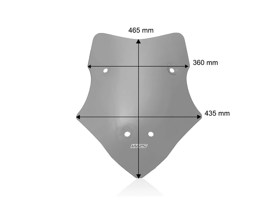 DUCATI MULTISTRADA V4 / S / SPORT / RALLY 2020-2024 STANDARD WINDSCREEN