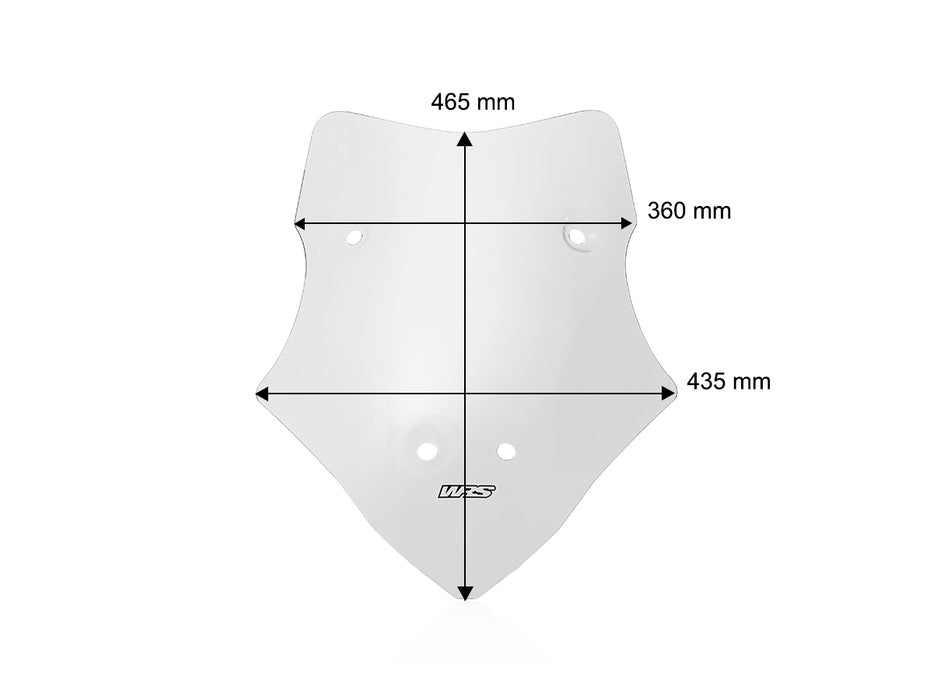 DUCATI MULTISTRADA V4 / S / SPORT / RALLY 2020-2024 STANDARD WINDSCREEN