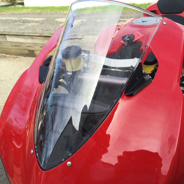 Ducati 899 Panigale Mirror Block Off Turn Signals (2013-2015)