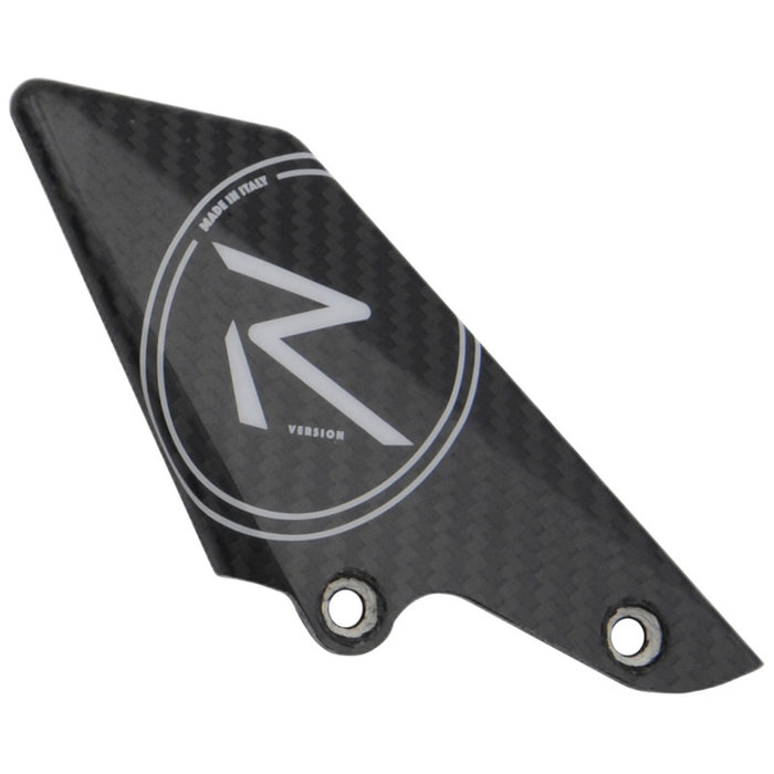 Heel Guard - Brake Side- White Logo