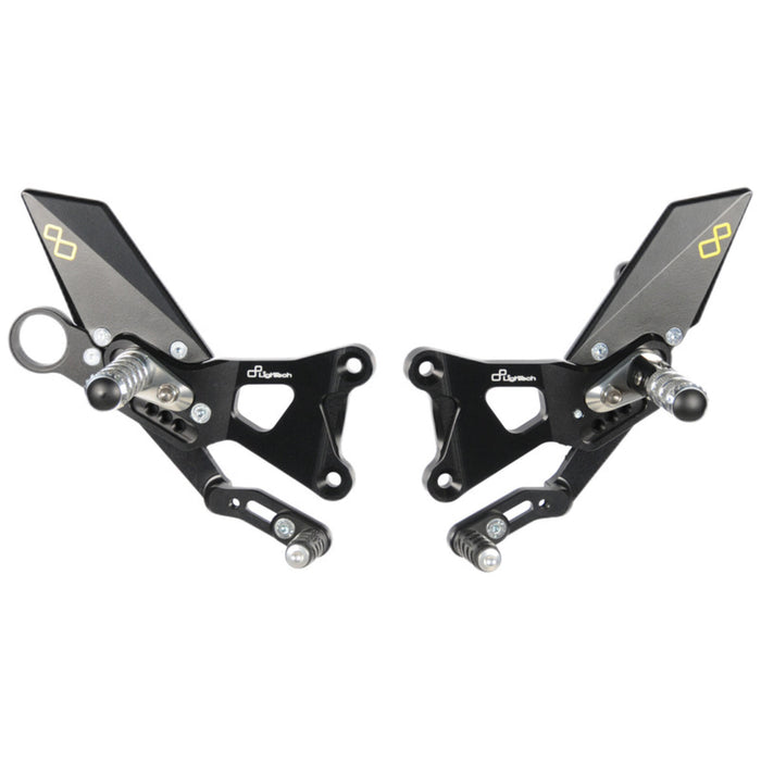 BMW S1000R 2014-2016 / S1000RR / HP4 2009-2014 Adjustable Rearsets