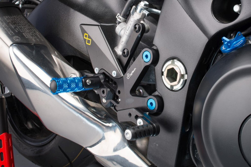 SUZUKI GSX-S 1000 / GT 2015-2023 "R" Version Rearsets