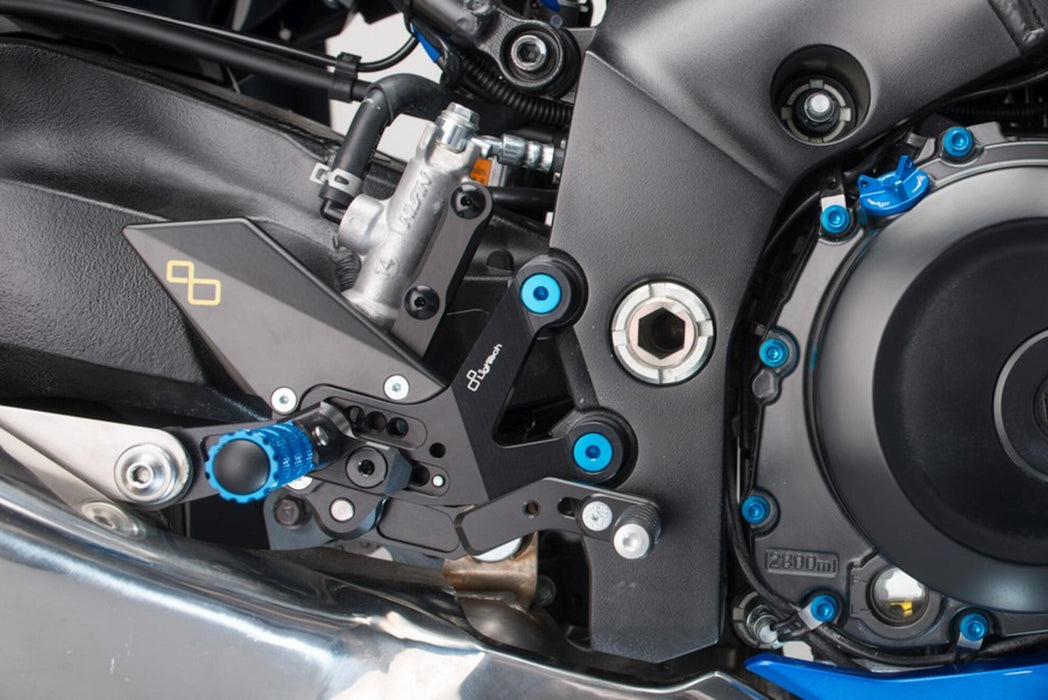 SUZUKI GSX-S 1000 / GT 2015-2023 "R" Version Rearsets