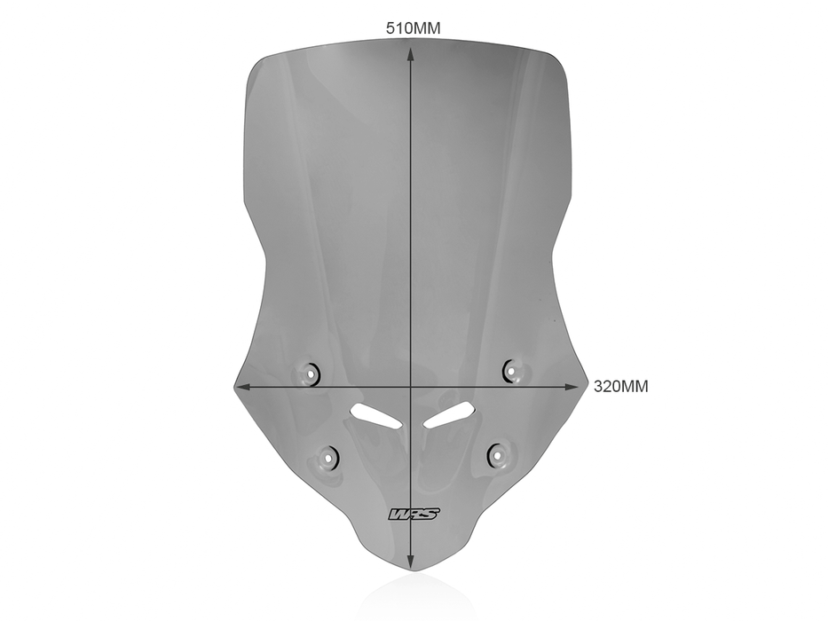 HONDA HORNET 750 2023-2024 WINDSCREEN CAPONORD