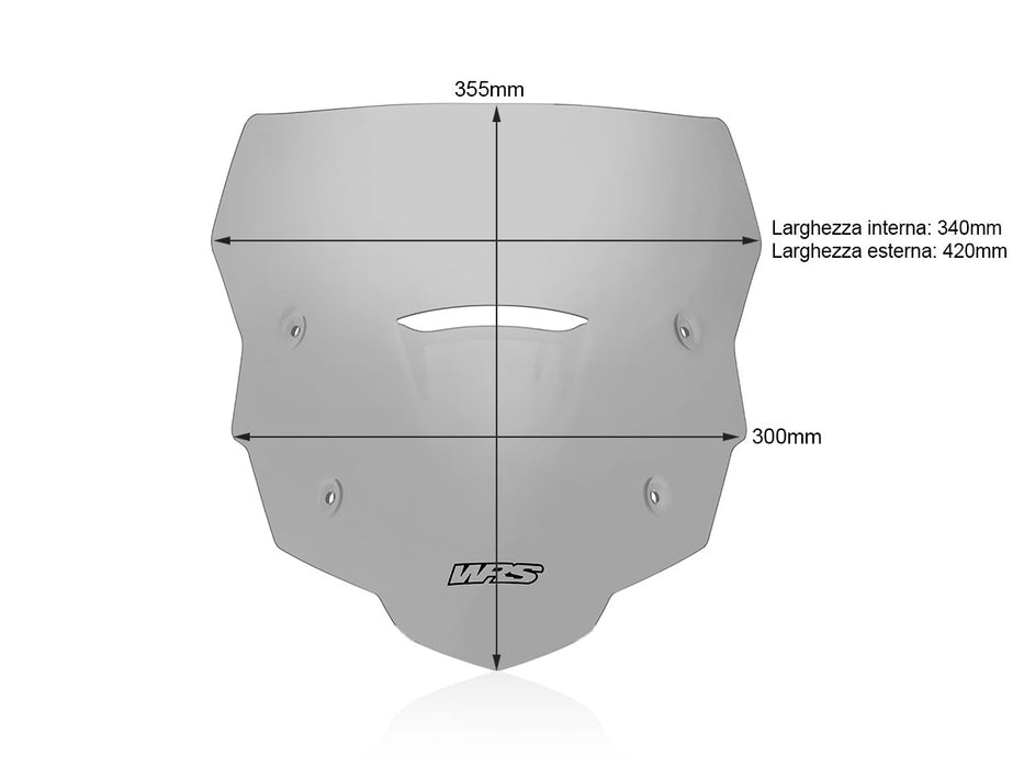 HONDA XL 750 TRANSALP 2023-2024 WINDSCREEN SPORT