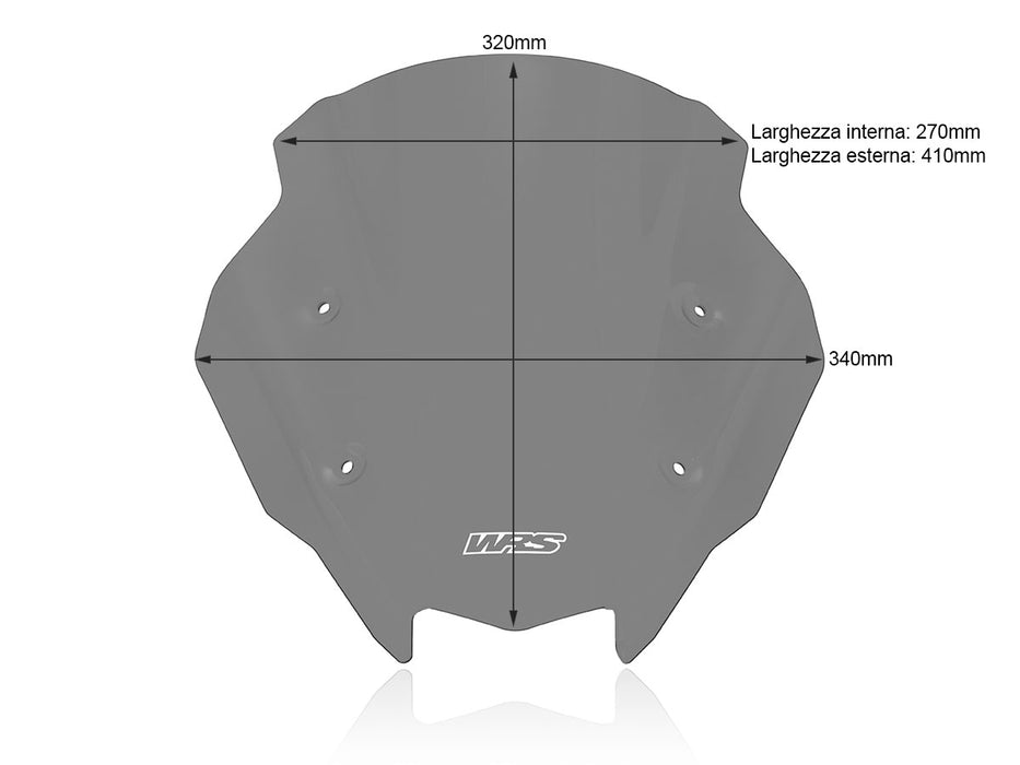 KAWASAKI Z 1000 SX / NINJA 1000 SX 2017-2024 WINDSCREEN SPORT