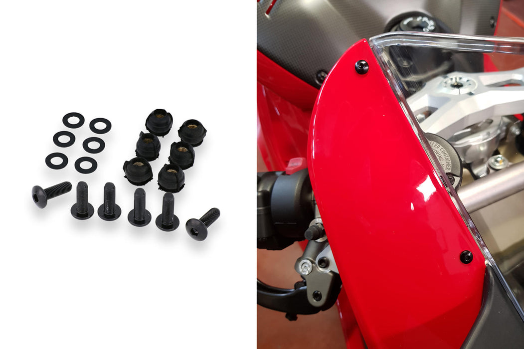 Screen bolt kit 6 pcs - Ducati