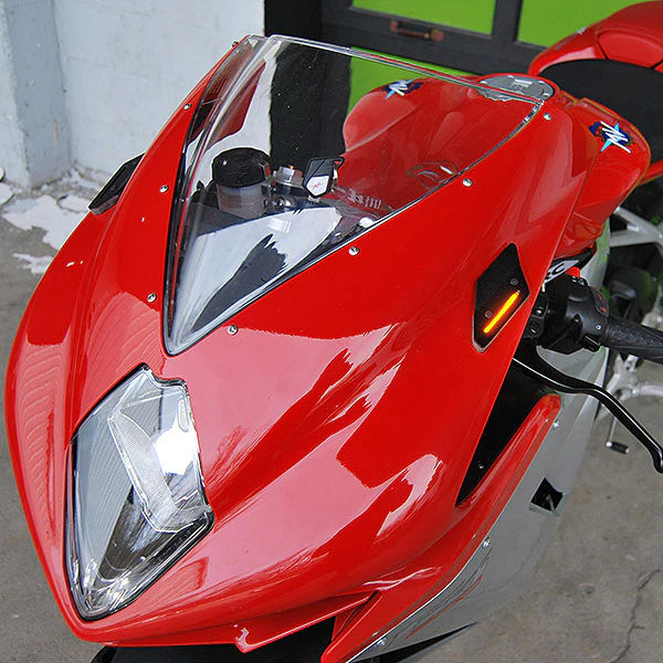 MV Agusta F3/F4 Mirror Block Off Turn Signals (2013-Present)