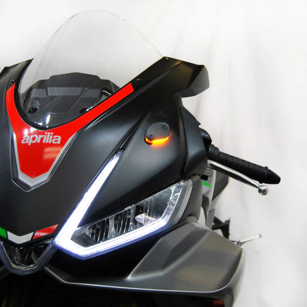 Aprilia RSV4 Mirror Block Off Turn Signals (2021-Present) (2021-Present)