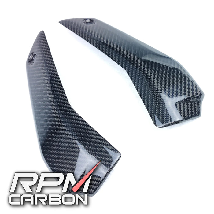 Ducati Streetfighter V4 2020+ Carbon Fiber Lower Radiator Cover Guard Panel