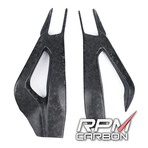 BMW S1000RR 2020+ CARBON FIBER SWINGARM COVERS PROTECTORS STYLE A