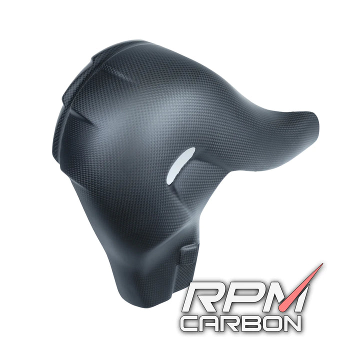 Ducati Panigale V4 Streetfighter V4 2021+ Carbon Fiber Exhaust Cover (Euro 5 only)