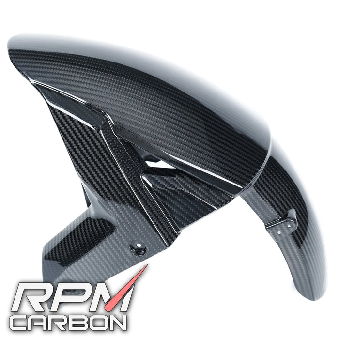 KAWASAKI ZX-10R 2011+ CARBON FIBER FRONT FENDER HUGGER MUDGUARD