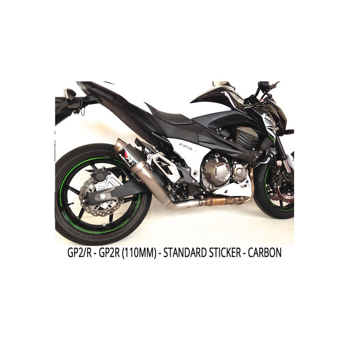 Kawasaki Z800 2013-2016 Decat Exhaust System