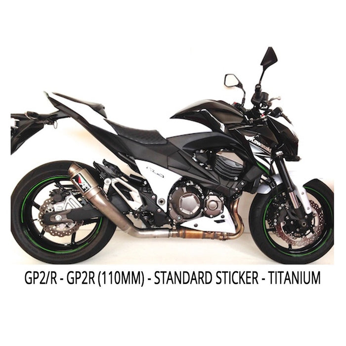 Kawasaki Z800 2013-2016 Decat Exhaust System